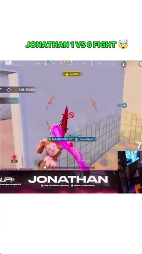 JONATHAN 1vs6 🤯 JONATHANbhai game play