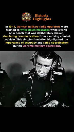 Why German Radio Operators Trained on Shaking Benches