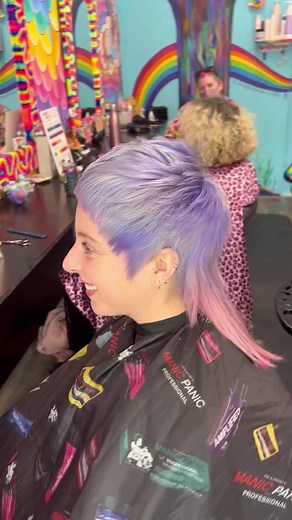 Colorful Unicorn Blonde Hair Transformation