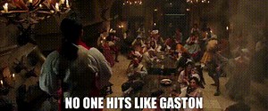 No one hits like Gaston