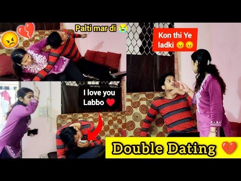 Double Dating 💔 || Prank on Girlfriend || Gone extremely angry 😡