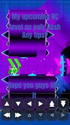 my upcoming NC level on poly dash in Roblox