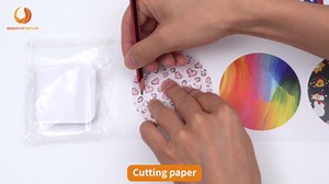 BEAMNOVA Square Button Maker Machine with 100 Sets of Button Supplies Parts, 50 * 50mm / 1.97 * 1.97 inch Hand Press Pin Badge Making DIY Craft Items, Green