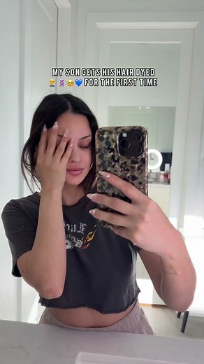 Jaden wanted to get his hair colored so you know I had to film it for the mems 🎥💇‍♂️ and take him to the best @erickOhair for color and got a little cute cut by carlosacastellanos at Roil salon. Loved filming this little vlog🩷 I plan on doing more this year 🫶 What I have on… @deziskin Cleanser @TheraBreath mouthwash #Lamer Soft cream @Dominique Cosmetics Brown Frame & Brow Gel Concealer #iEnvy Press& go lashes in style everyday wispie Jeans @THATSSOFETCH Top @White Fox Boutique Crop jacket @