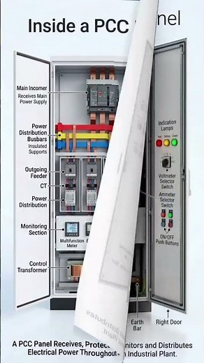 PCC Panel Explained | Power Control Center Panel Working | Electrical Panel Basics