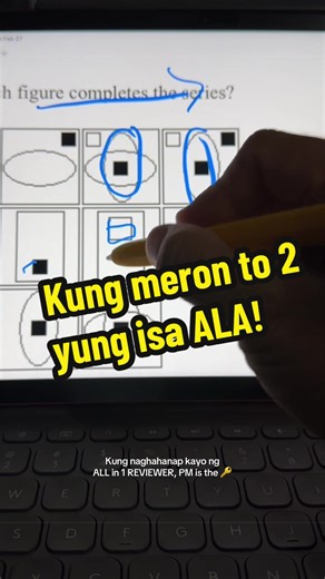 complete the series #learnontiktokph #reviewer #logicalreasoning #kacoding
