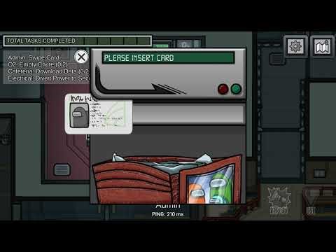 Among Us swipe card is so hard