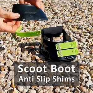 The Scoot Anti Slip Shim is to snug up the Scoot Boot fit when your horse's hooves are in between sizes. Made of non-slip material, it also provides extra security when the hoof gets wet and slippery. It is inserted into the front of the Scoot between the hoof and the boot! . . . #antislip #hoofboots #equestrian #equestrianlifestyle #horseboots #horses #horsesofinstagram #barefoothorses #barefoottrimming | Scootboot