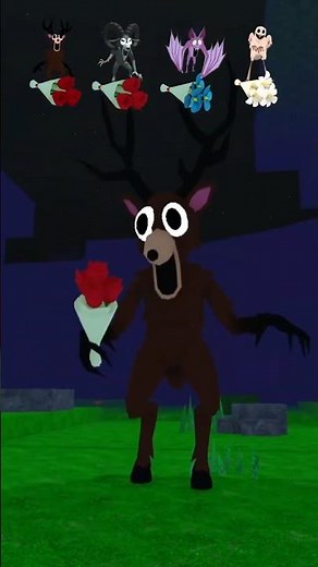 Giving 4 Valentine’s Bouquets to ALL Creatures 🌹🦌🦉🦇🐐 | 99 Nights in the Forest