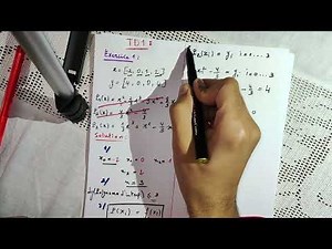 interpolation polynomiale bdarija part3 : serie d'exercices :méthode de Lagrange