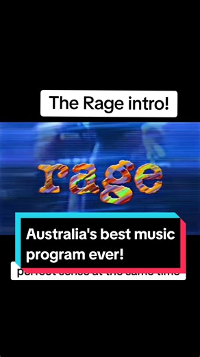 The Rage Intro: Australia's Best Music Program Ever!
