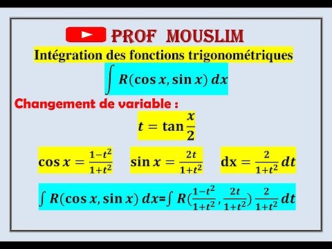 Primitives et Intégrales 8: intégration des fractions rationnelles trigonométriques