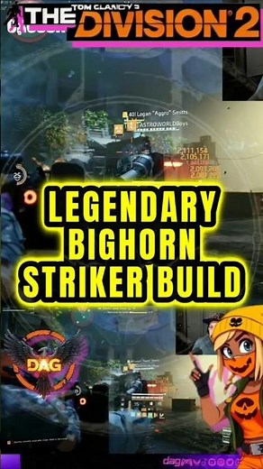 LEGENDARY Bighorn Tank Build Takes OVER Division 2 Like Never Before! ‪@DiedAgainGaming‬