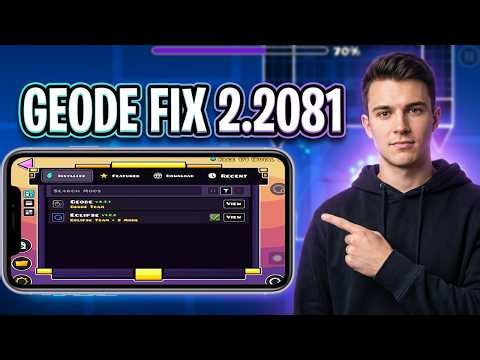 How to Install Geode After 2.2081 Update in Geometry Dash! Mobile & PC