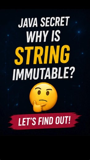 Why String Is Immutable In Java 🤯 The Real Reason Explained