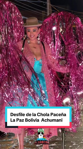 Desfile de la Chola Paceña en La Paz, Bolivia