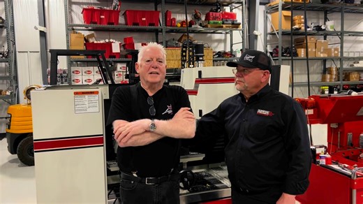 It’s always exciting when we can bring a new Rottler Manufacturing machine into the rotation! Hal Fowler from Rottler got Elliott Loe and our team set up with this new piece, which will help us continue to produce state-of-the-art components for our customers. Rottler machines allow us to work quicker, more efficiently, and more precisely. #MusiMuscle | Pat Musi Racing Engines