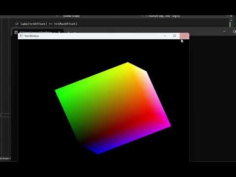 OpenGL 3D Cube Rendering