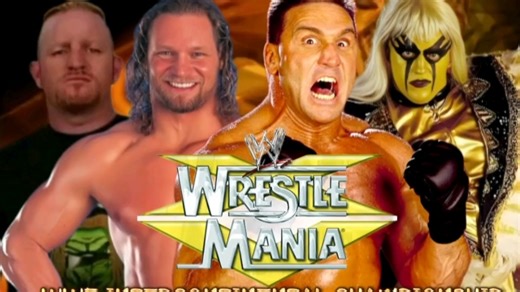 WWF Road Dogg vs.val Venis vs.Goldust vs.ken Shamrock WrestleMania15