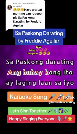 Sa Paskong Darating: Freddie Aguilar Karaoke