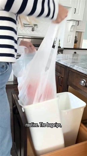 One less kitchen headache—Bingi’s refillable dispenser makes trash day easy again. | Bingi