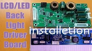 Led tv backlight driver board installetion , ca-188, ca-288 led driver, ca-255 led driver, ca-255