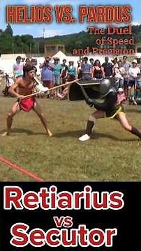 The Gladiator’s Gamble: Secutor Throws His Shield! #history #gladius #boxing #fighter #legioners