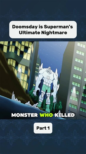 Doomsday is Superman's Ultimate Nightmare ｜ Justice League Unlimited - Part 1#Superman #Doomsday #DoomsdayVsSuperman #DoomsdayExplained #SupermanWeakness