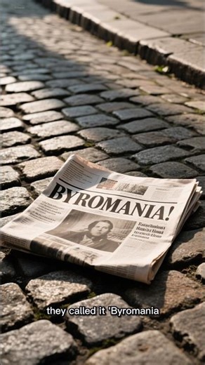 The First Celebrity: Lord Byron and the Birth of Fame