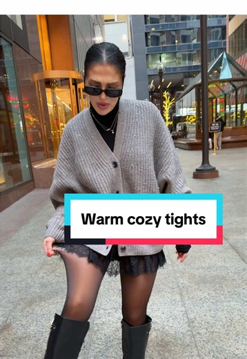 Staying modest warm and on trend all winter along with these cozy fleece lined tight tights #outfitinspo #tights #fleecelinedtights #stockings #skirtoutfit @livia2 oeak