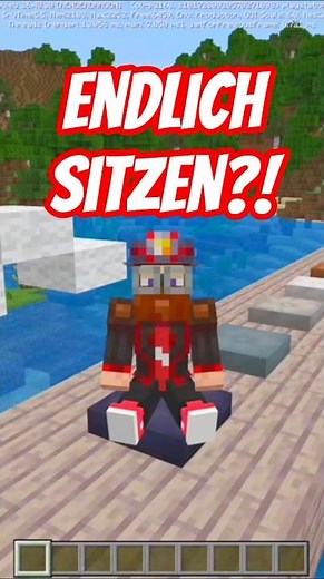 Finally able to sit?! 🧘 New Update | Minecraft Bedrock Preview