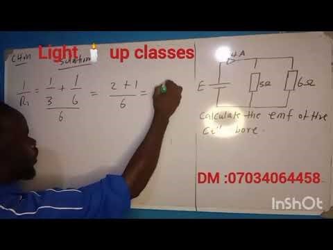 Calculation of the emf of cells