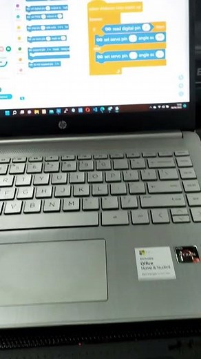 Arduino push button with mBlock