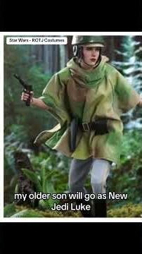DIY Halloween Costumes - Return of the Jedi (Glowing Obiwan, Endor Leia, Dark Luke, and an ATST mech