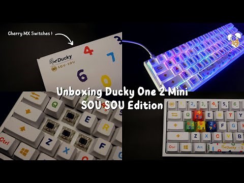 Ducky One 2 Mini X SOU SOU Limited Edition Keyboard!