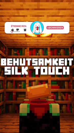 BEHUTSAMKEIT / SILK TOUCH - #Verzauberung erklärt - #Werkzeugverzauberung - #Minecraft #Tutorial #Deutsch #MinecraftTutorial #Behutsamkeit #SilkTouch