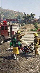Báo Thủ Chạy EX Độ Tự Do Nhém Tông XE CỨU HỎA ĐI LÀM NHIỆM VỤ VÀ CÁI KẾT Đập XE | GTA 5