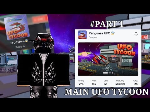 [PART 1] BERMAIN UFO TYCOON |ROBLOX