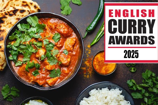 The best curry restaurants across the country have been named - full list