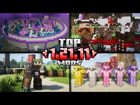 Top 10 Minecraft 1.21.11 Mods! (Forge/Fabric/NeoForge)