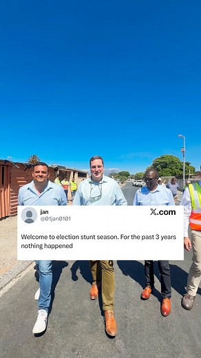 36K views · 1K reactions |  Not an election stunt but real service delivery in the DA-run Cape Town. This is a must watch! | Democratic Alliance | Facebook