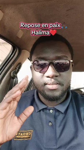 Paix à ton âme 🙏🏿🥺💔 #senegal #tiktoksenegal #halimagadji #deces