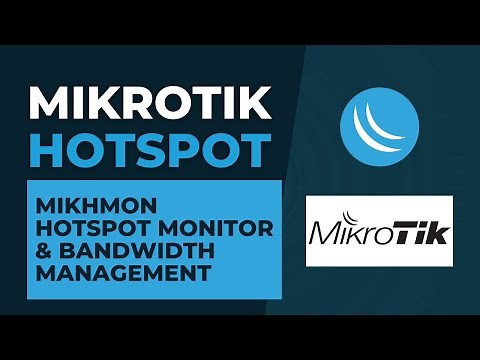 Mikrotik Hotspot - Mikhmon Hotspot Monitor & Bandwidth Management | Mikrotik Configuration Tutorial