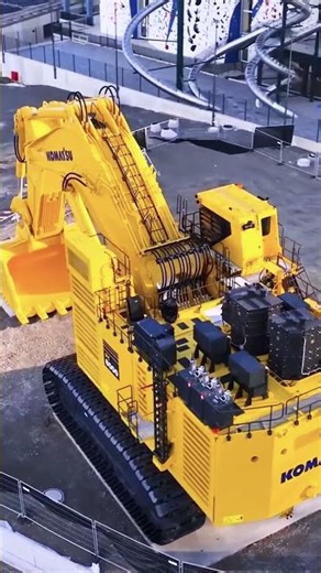 Excavator so massive engineers were shocked #shorts #machines #facts