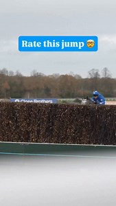 Is this the biggest jump? 💯 Some serious airtime by Be Aware 😮‍💨 | The Jockey Club