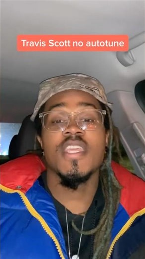 Travis Scott with no auto tune #traylittle