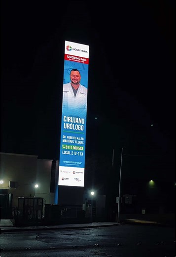 Pantallas led que se adaptan a cualquier tipo de espacio o fachada 🤩