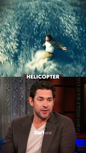 John Krasinski Wasn't Supposed to Do This Stunt 😳