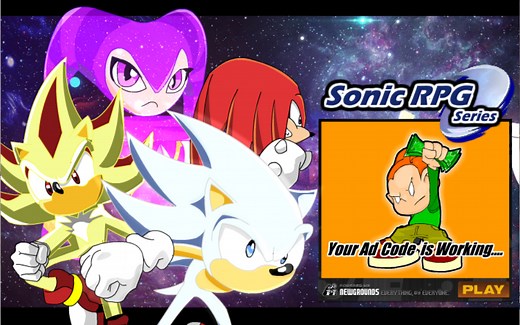 【索尼克优质同人游戏】索尼克RPG大战10最高难度 禁Hyper形态 全形态攻略实况（附带SWF、播放器下载链接）