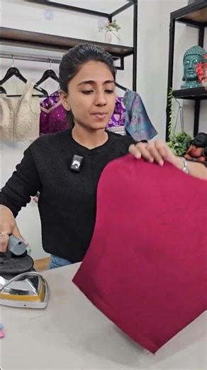 How to Drape Saree Perfectly with Front Deep Back Pack Blouse! Comment and tell us.. #fashion